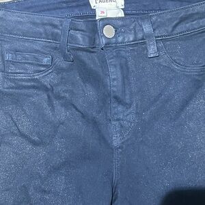 L'AGENCE Women's Deep Blue Jeggings